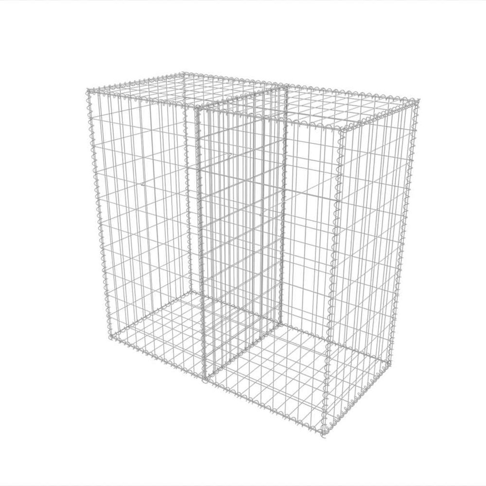 PANIER DE GABION ACIER GALVANI-(863027)