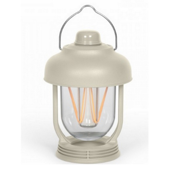 Lampe solaire rechargeable crème - sep147c