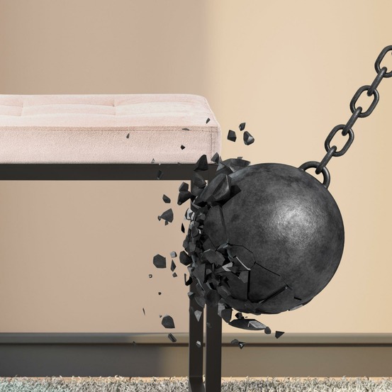 Banc barci b velours