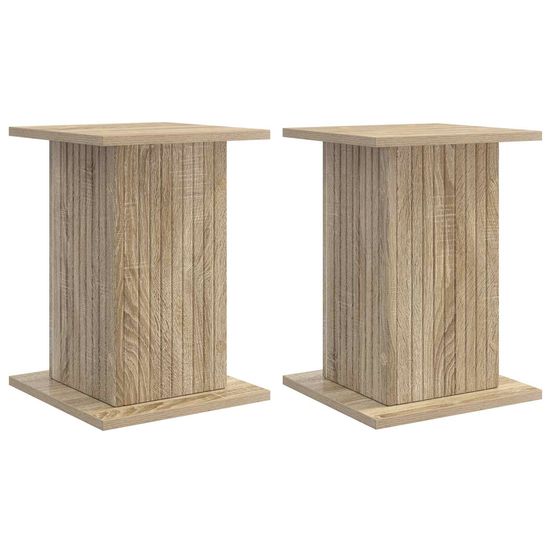 Support de plante 2 pc chêne sonoma 30,5 x 30 x 43 cm