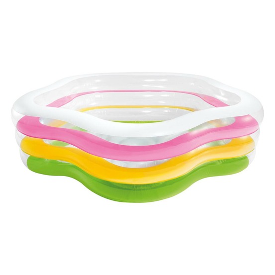 Piscine forme etoile 185 x 180 cm