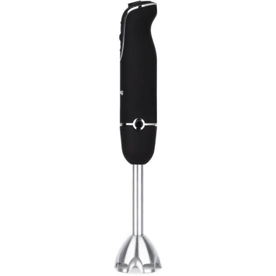 Mixeur electrique plongeant noir, 850w, turbo 5 vitesses, h.koenig