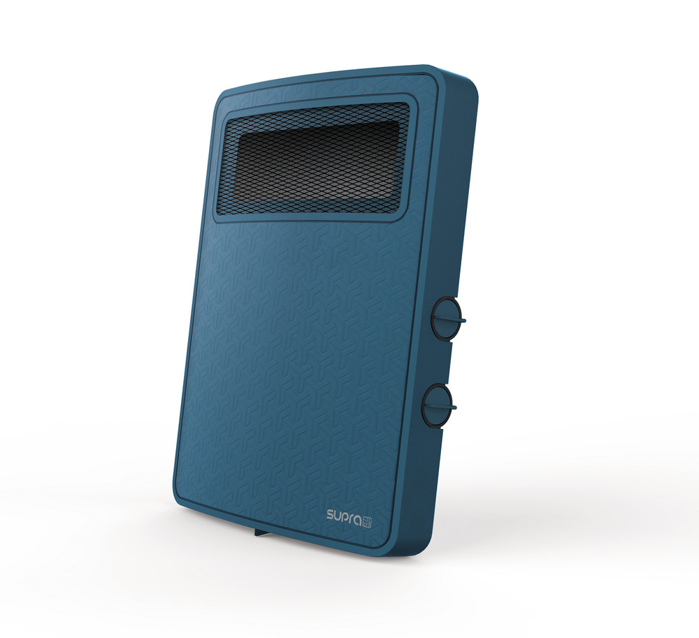 Chauffage soufflant 2000w bleu - etno graphik bleu capri