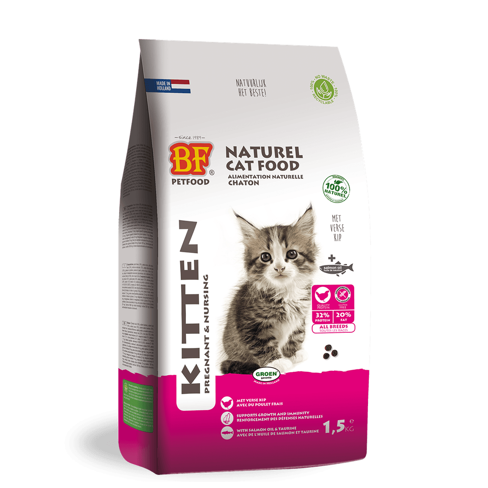 Croquettes sans céréales pour chaton, 1,5kg