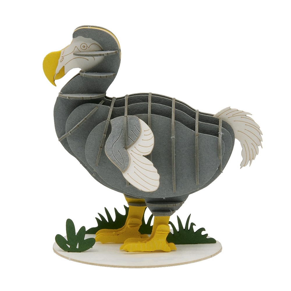 Maquette 3d en papier dodo