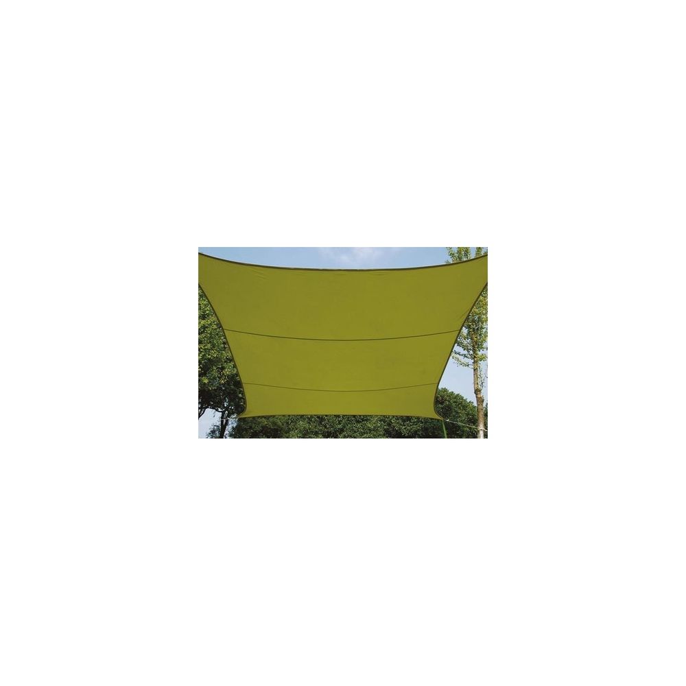 Voile solaire - carr, - 3 6 x 3 6 m - couleur: vert lime