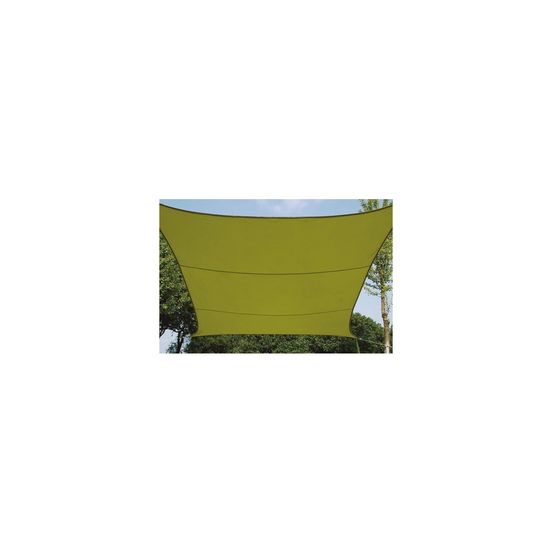 Voile solaire - carr, - 3 6 x 3 6 m - couleur: vert lime