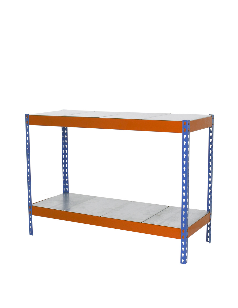 Etagère sans vis simonforte 1206-2 metal 900 bleu/orang/galva bleu/orange/galva 900x1200x600 - simonrack