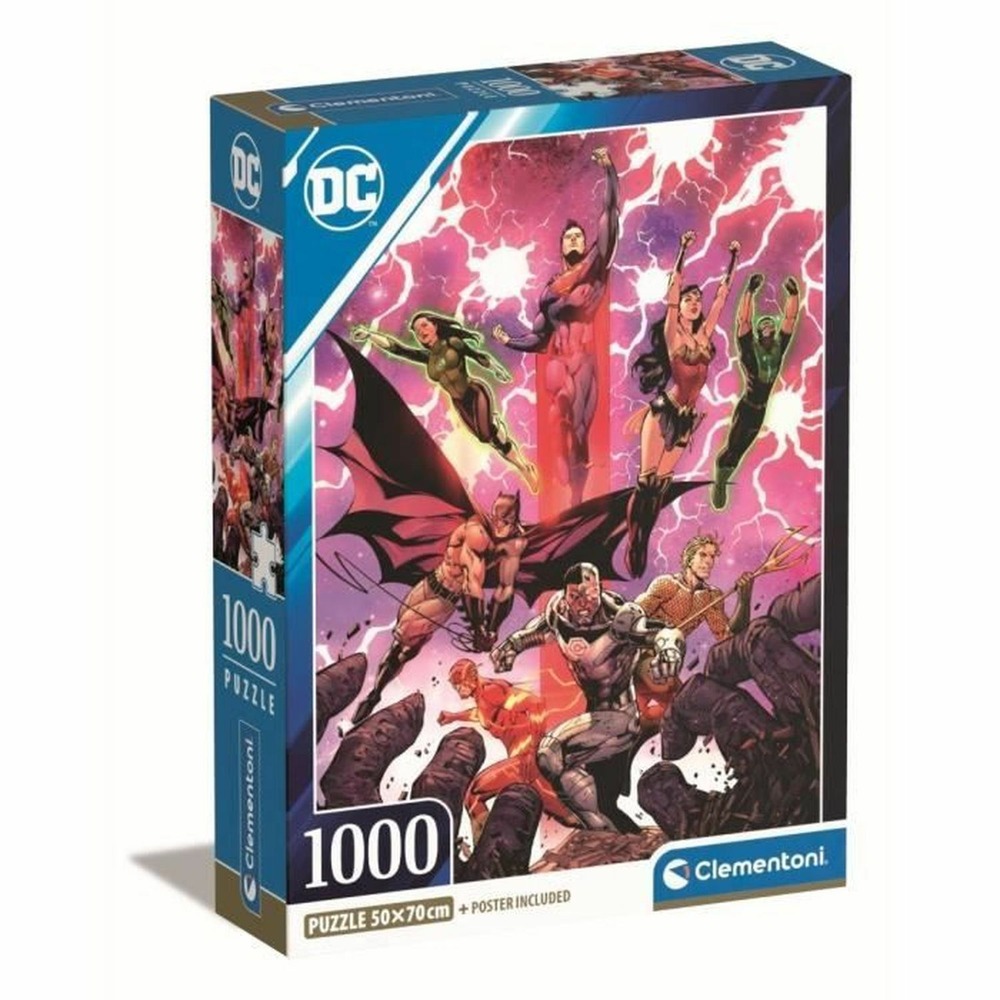 Clementoni - 1000 p dc comics - 70 x 50 cm