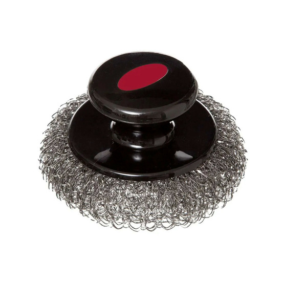 Brosse à plancha en acier