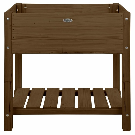 Jardinière surélevée marron s