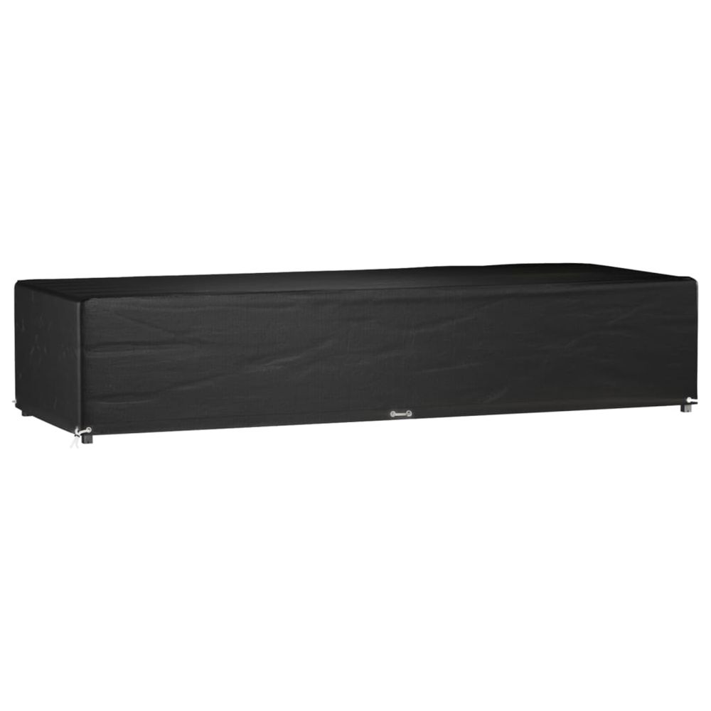Housse de chaise longue 12 œillets 205x75x40 cm polyéthylène bain de soleil