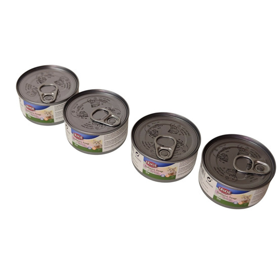 Soupe au poulet et au saumon 4 x 80 g pour chat
