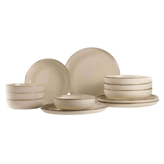 Service de table en porcelaine dinner 12 pièces