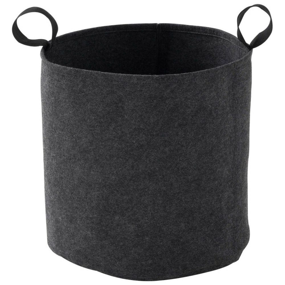 Sac feutre geotextile 40cm gris anthracite
