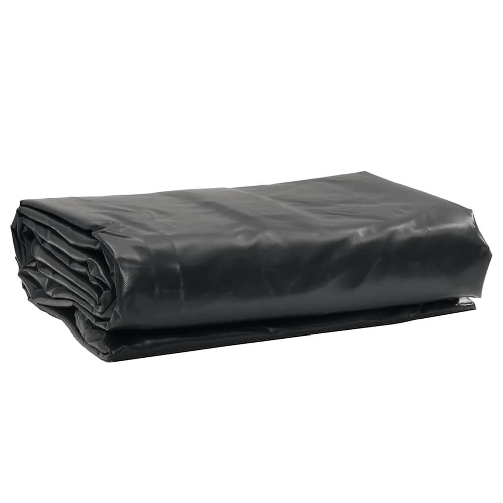 Bâche 650g / m² anthracite 2 x 3 m toile avec revêtement en pvc