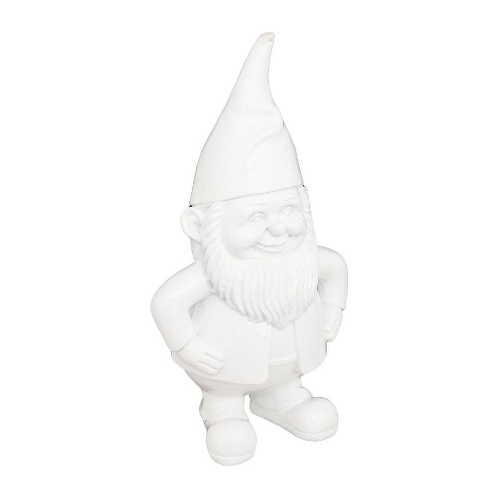 Statue nain de jardin déco extérieur anao h.30cm résine assorti