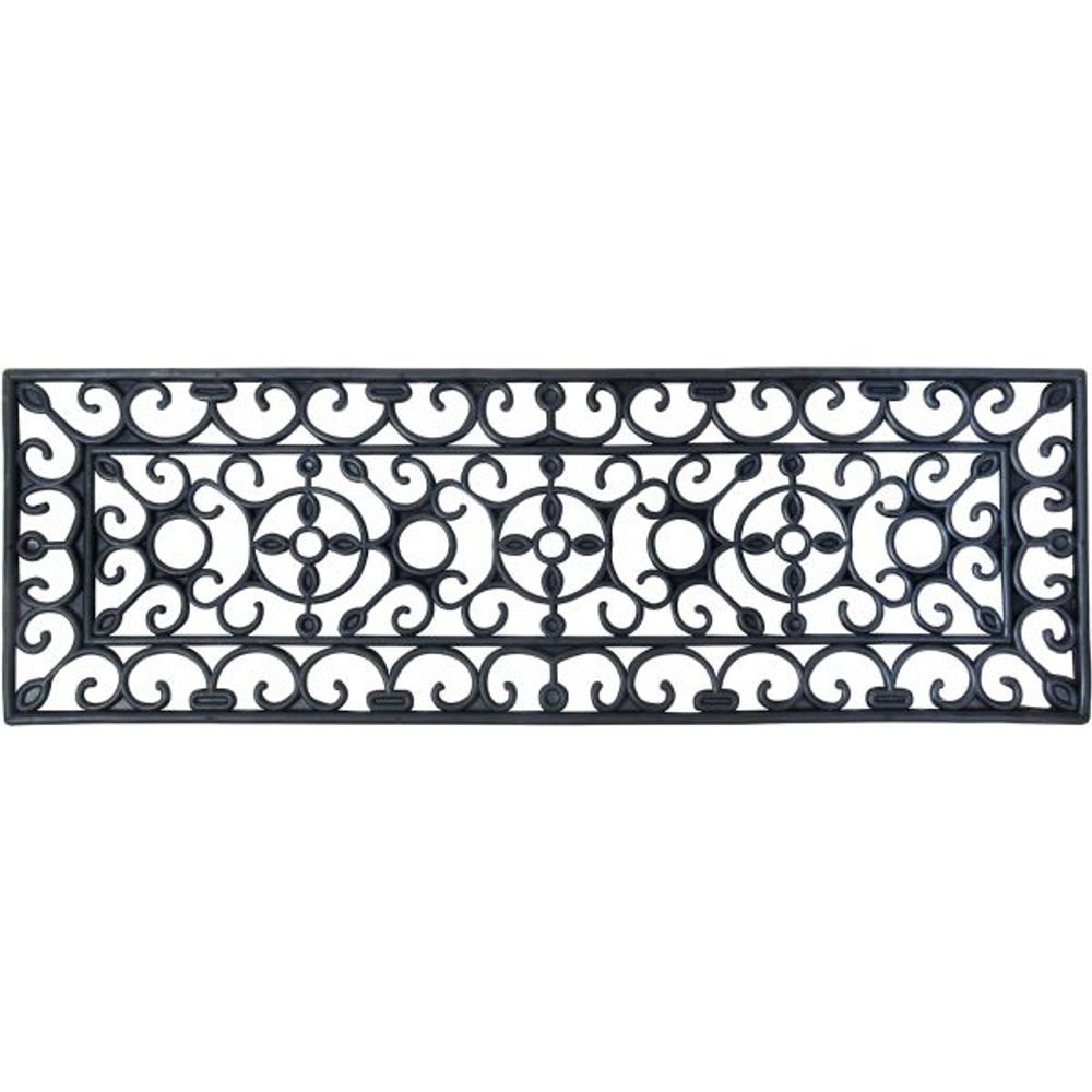 Tapis d'escalier antiglisse en caoutchouc a l'unité