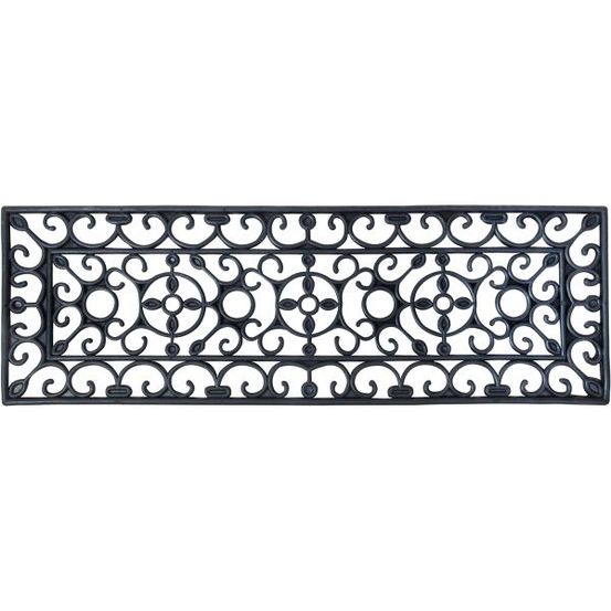 Tapis d'escalier antiglisse en caoutchouc a l'unité