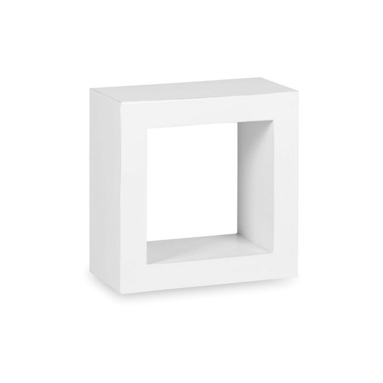 Etagère bois blanc - mélicia décoration d'autrefois