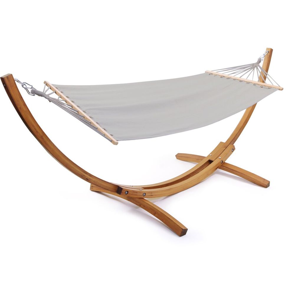 Hamac bois avec toile en coton 