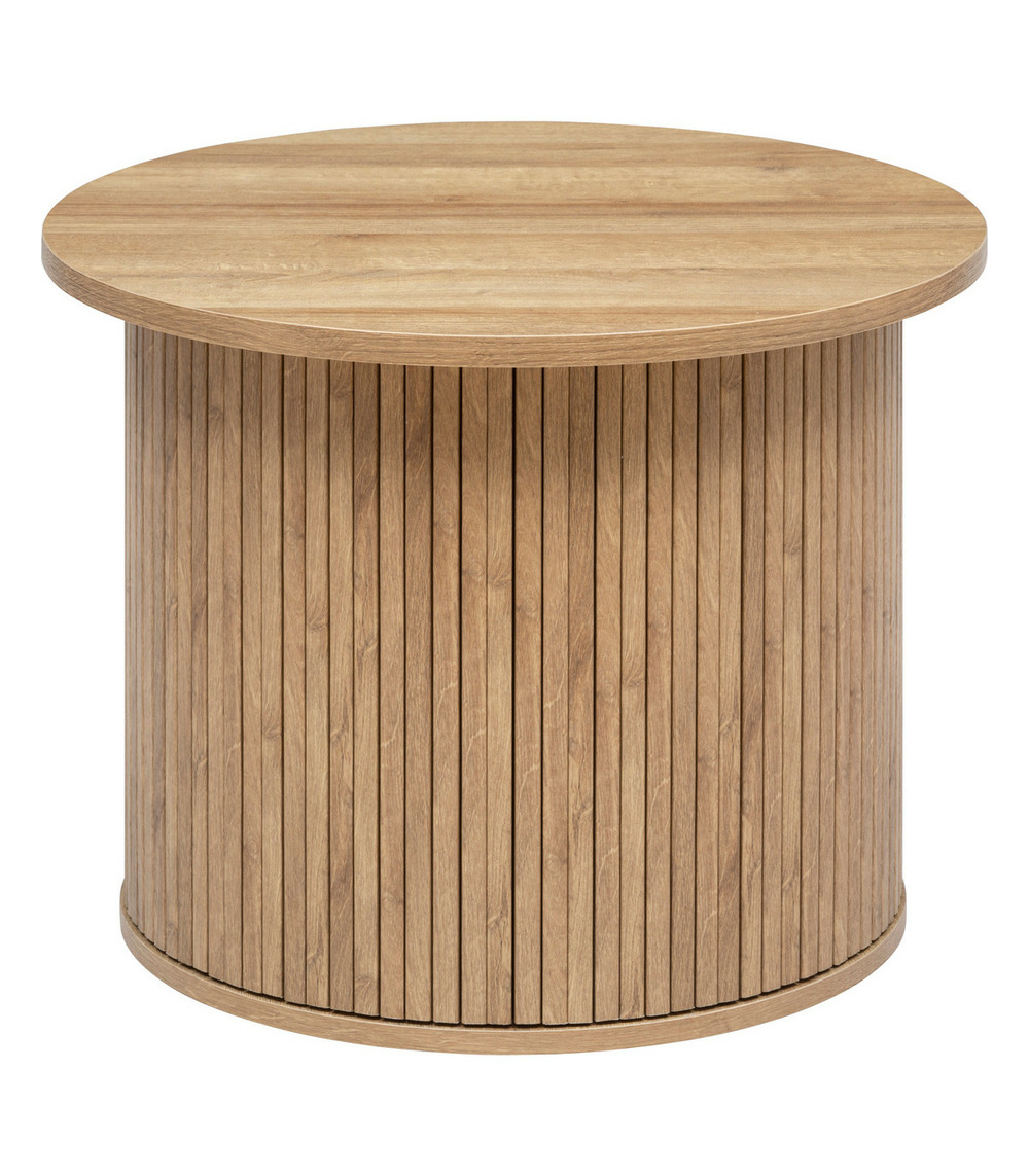 Table à café placage effet bois d 60 x h 45 cm