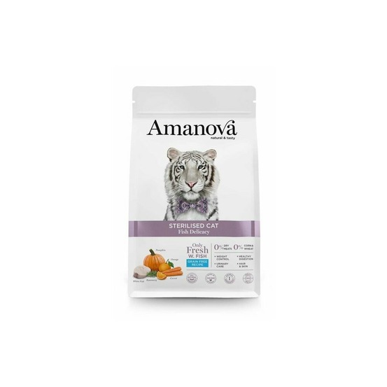 Amanova chat stérilisé poisson 300 g
