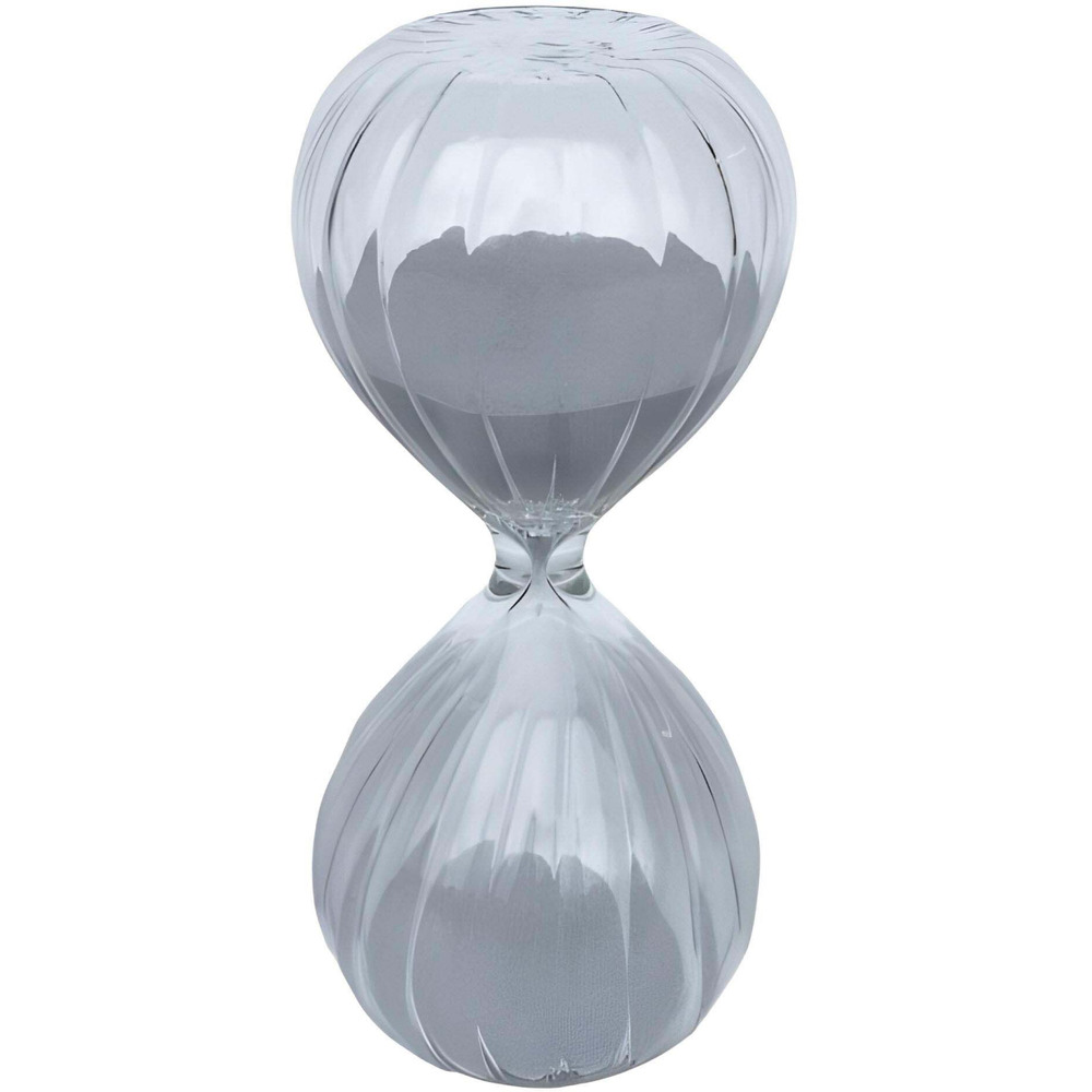 Sablier en verre strié 15 min