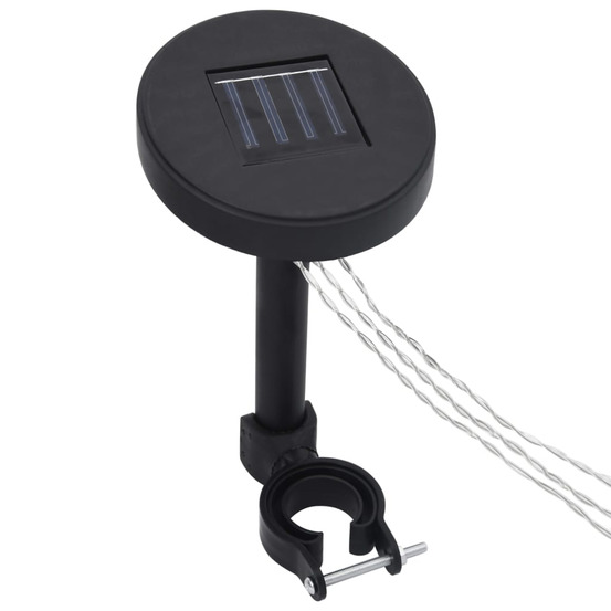 Guirlande lumineuse à led avec panneau solaire pour belvédère