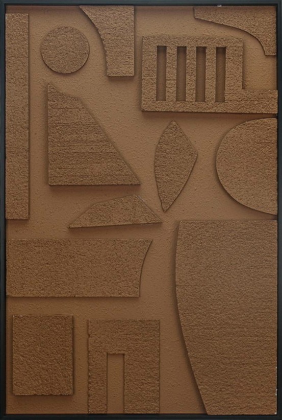 Toile 3d jilani marron 60x90cm