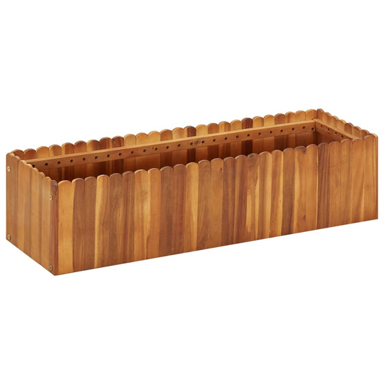 JARDINIERE 100X30X25 CM BOIS M-(862516)