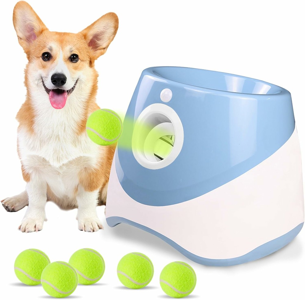 Lanceur de balle automatique pour chien interactif