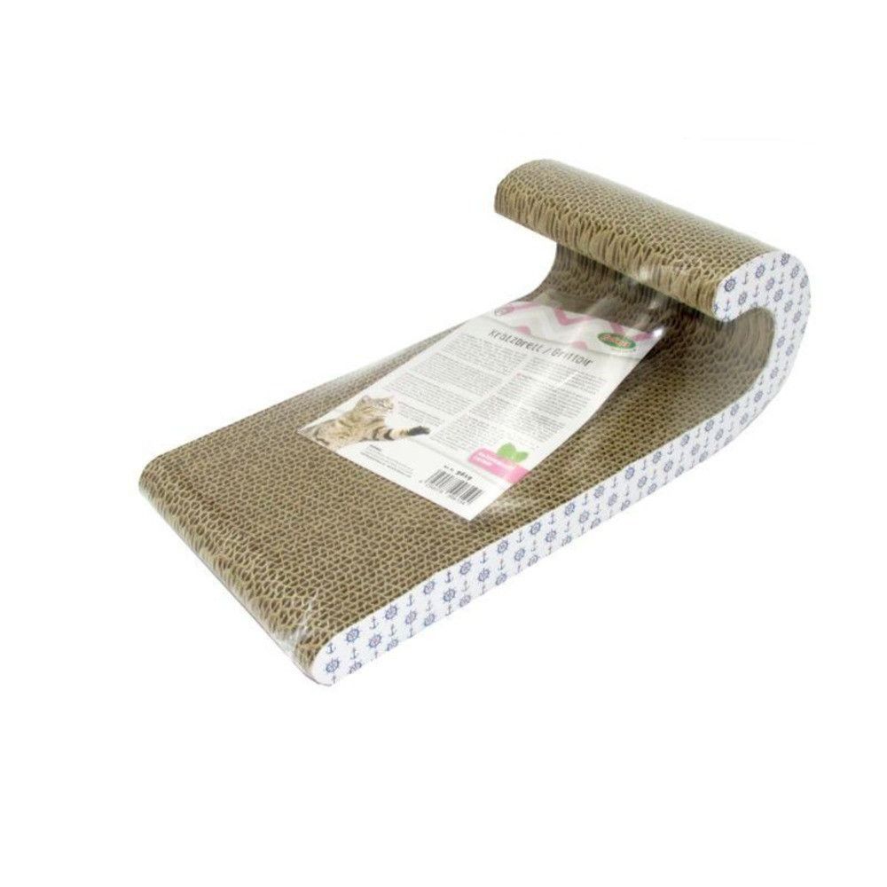 Griffoir pour chat, motif marin, 40 x 20 x 14 cm