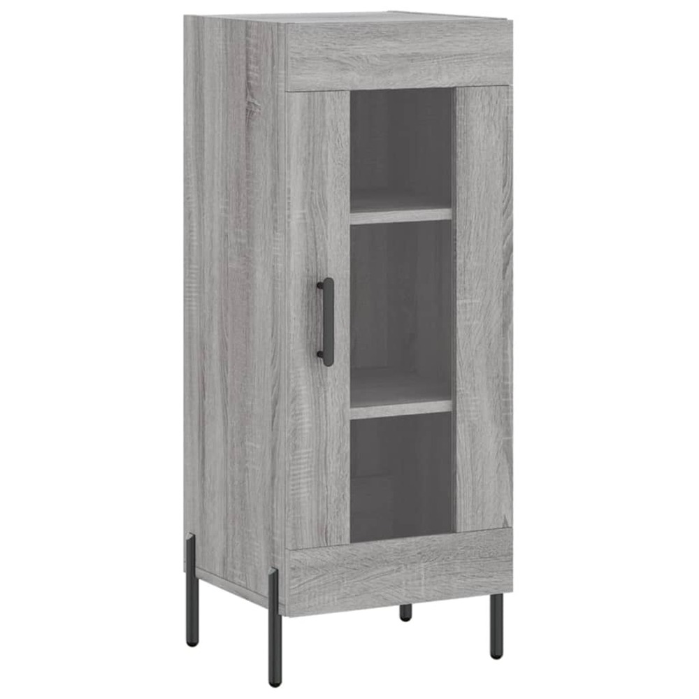 Buffet bahut commode armoire meuble de rangement organisateur cuisine salle de séjour salon sonoma 34,5 x 34 x 90 cm bois d'i
