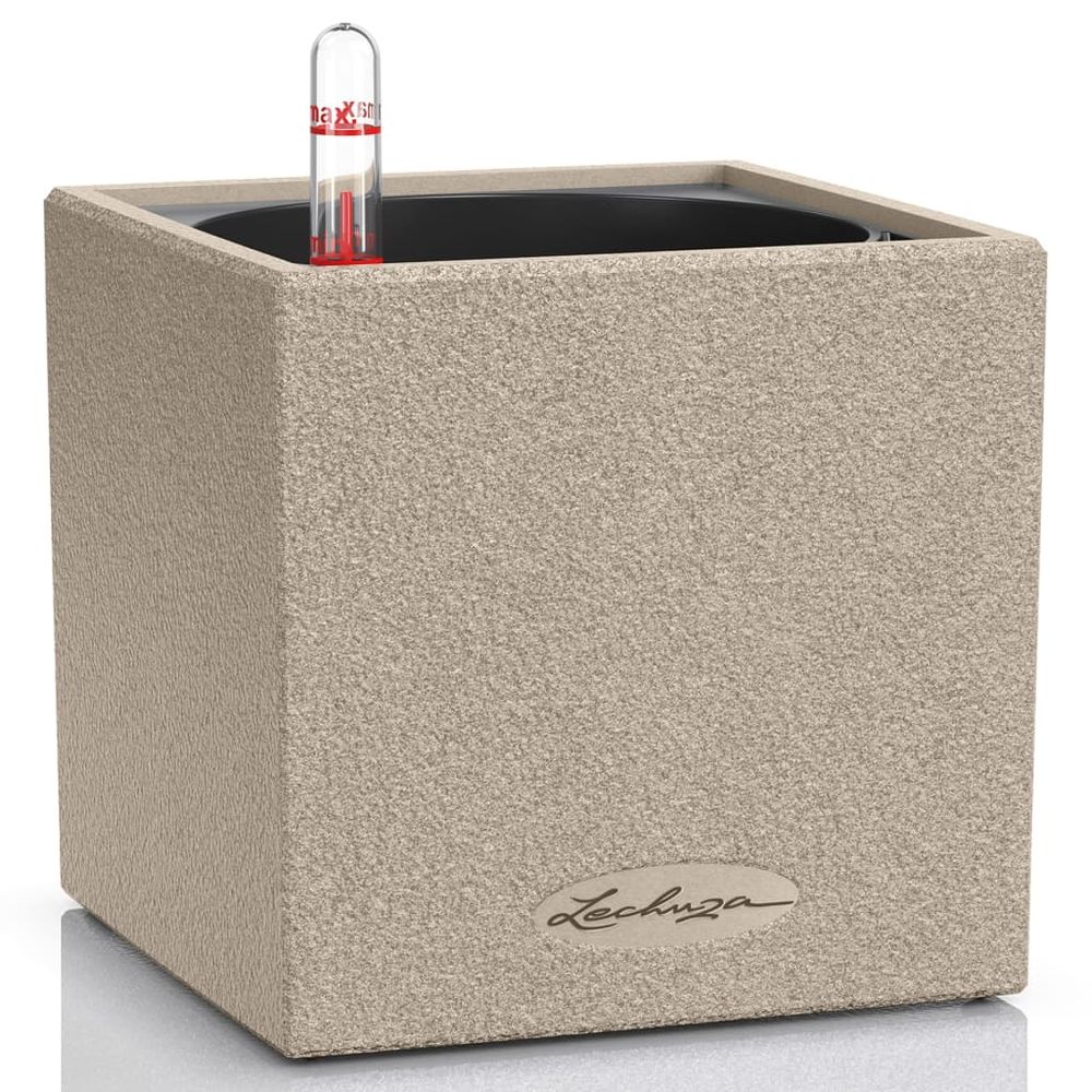 Jardinière de table canto stone 14 all-in-one beige sable