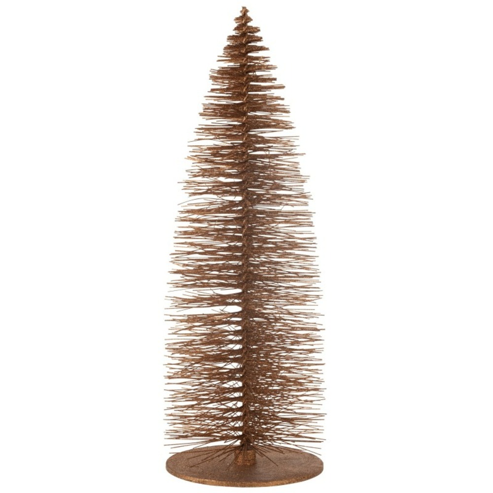 Sapin de noël en bois marron 50x50x140 cm h140