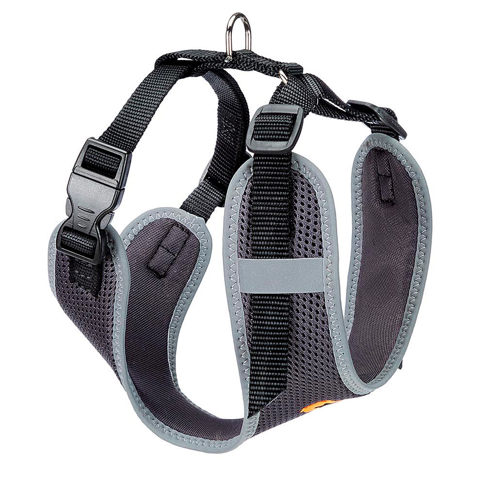 Ferplast harnais petit chien nikita s, harnais pour chien respirant, rembourré et ajustable, facile à porter, bords