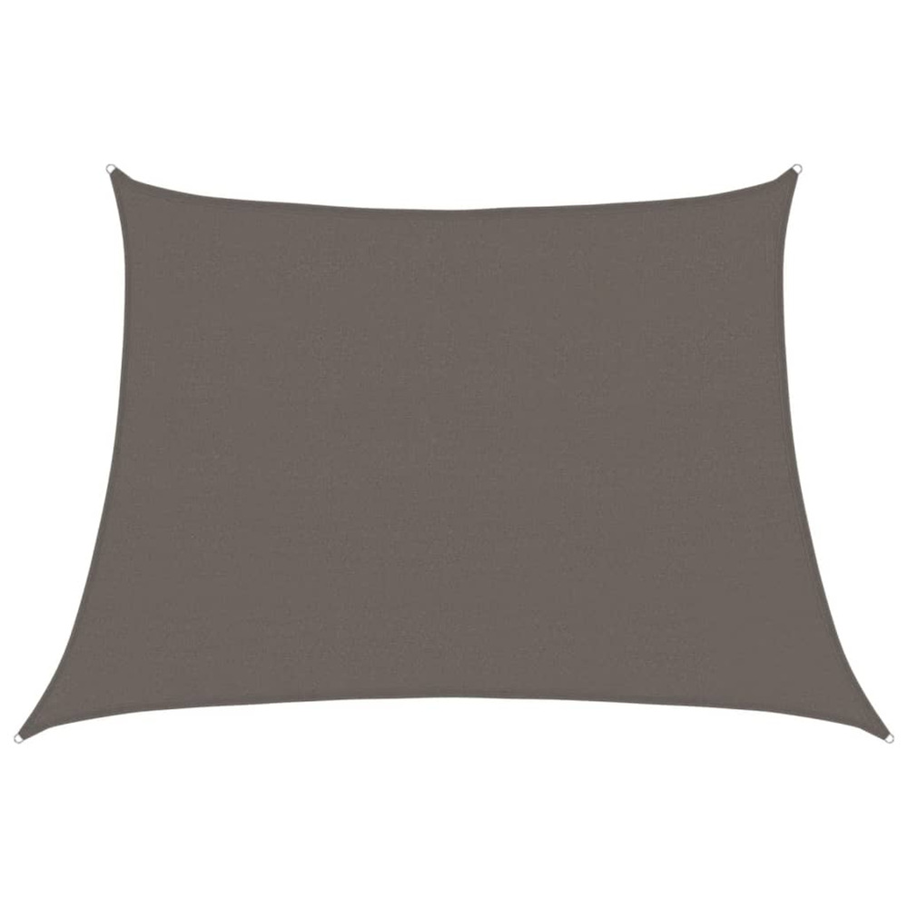 Voile d'ombrage 160 g/m² anthracite 4/5x3 m pehd