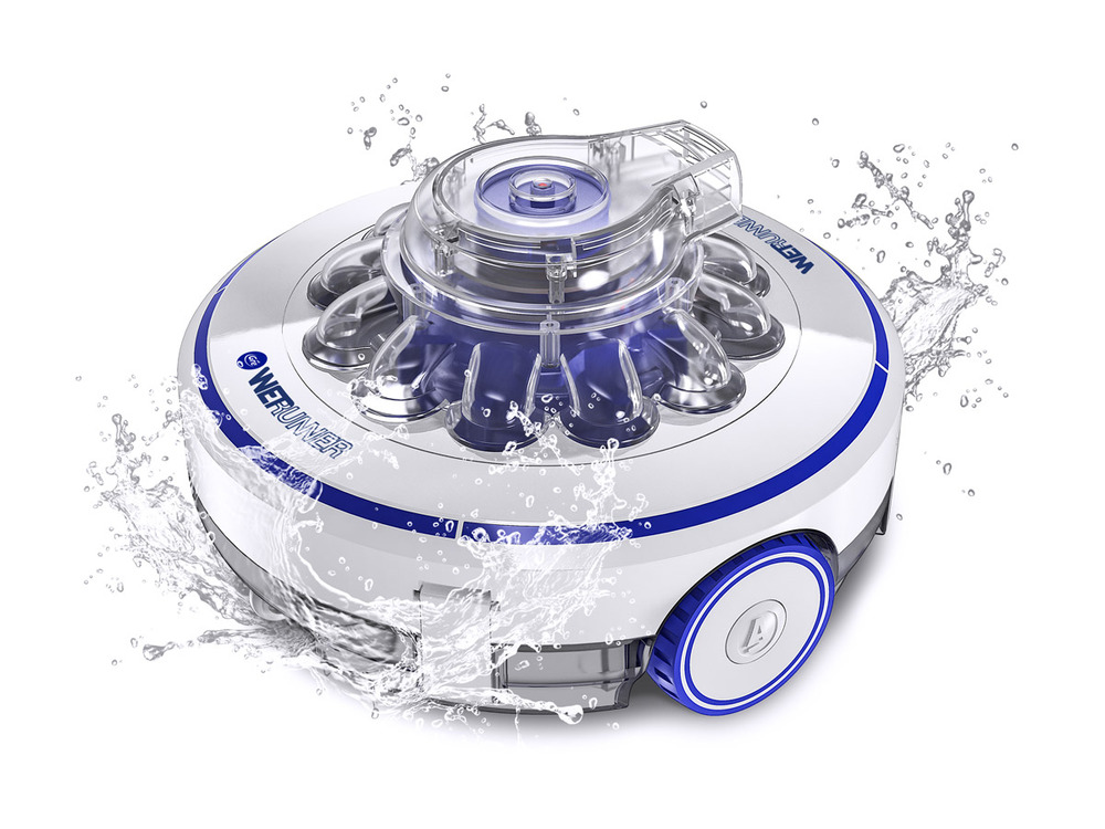 Robot de piscine sur batterie wet runner