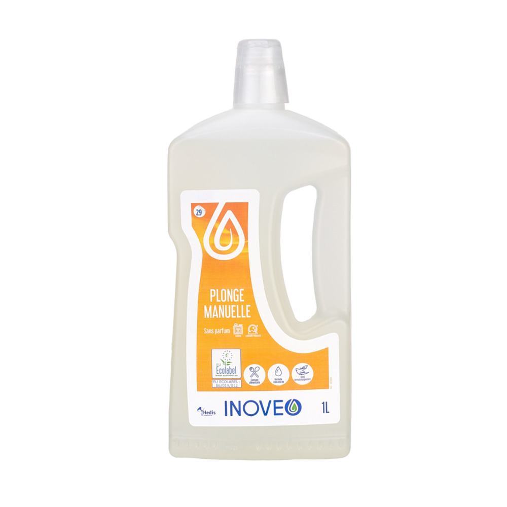 Inoveo nettoyant plonge manuelle ecolabel flacon de 1l - christeyns