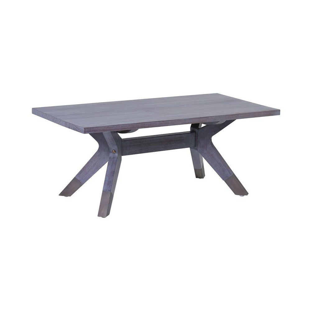 Table basse bois bleu - décoration d'autrefois