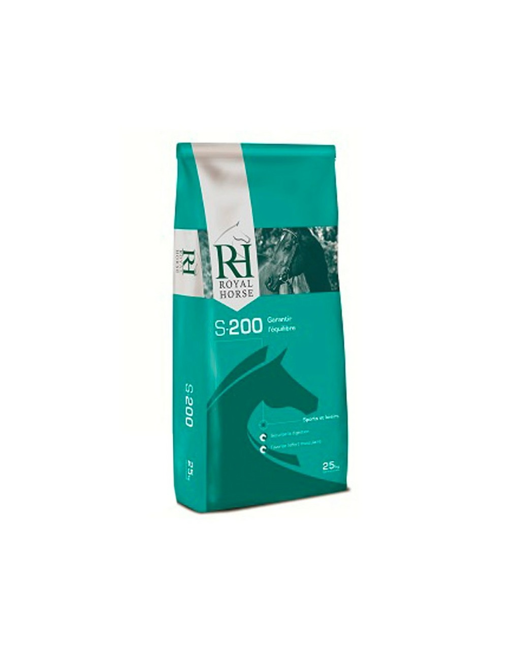 Aliment cheval granulé s200 25 kg royal horse