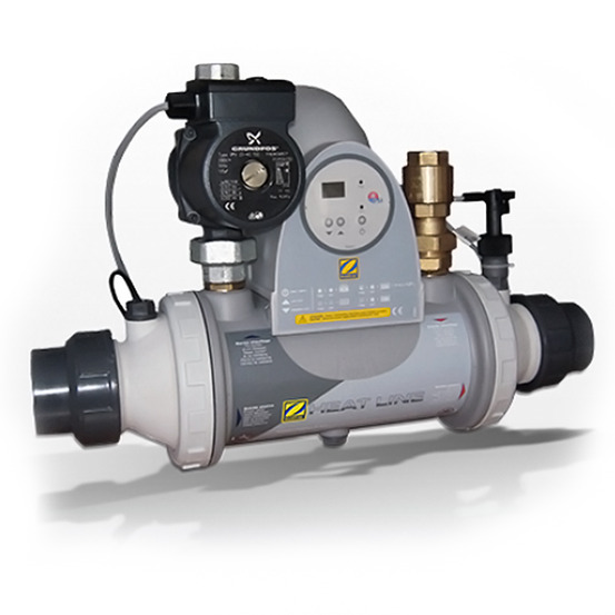 Echangeur thermique 20kw multitubulaire - heat line plus 20