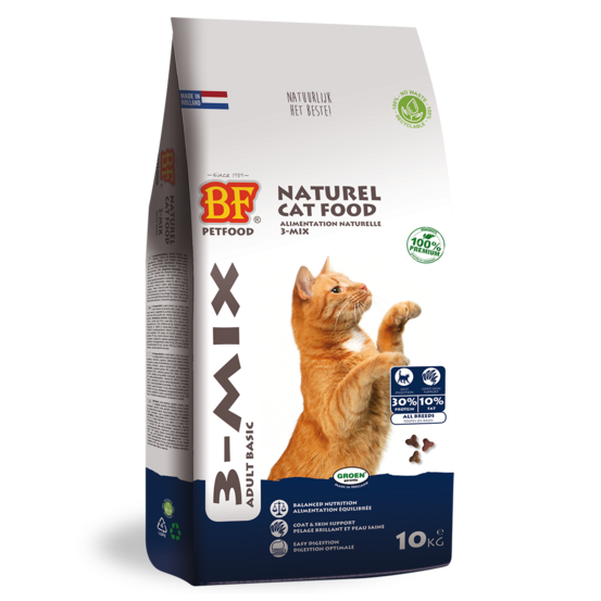 Croquettes chat 3 mix 10kg