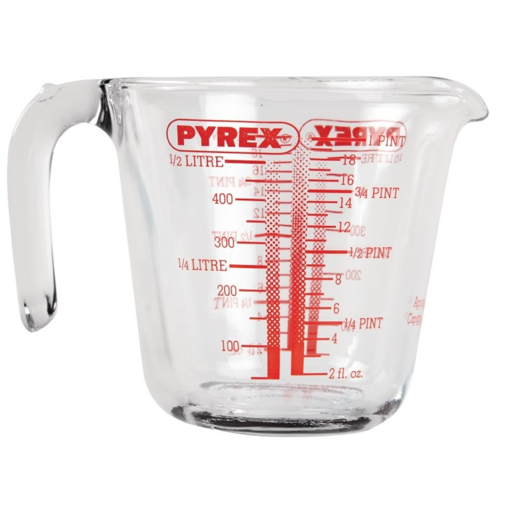 Pichet mesureur 0.5 l - pyrex