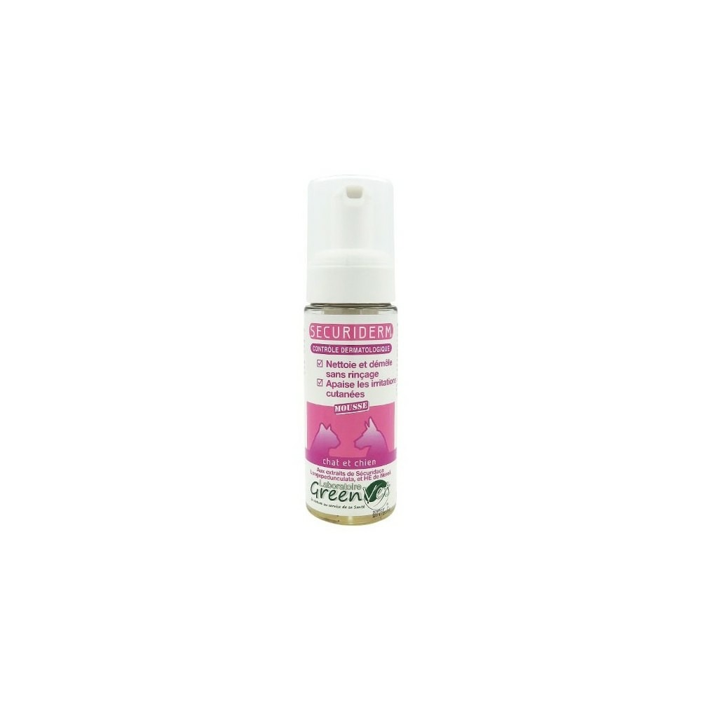 Securiderm mousse - greenvet 150 ml