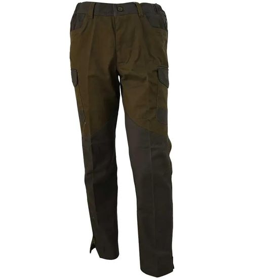 Pantalon de chasse anti-ronces percussion kaki t38 à 60