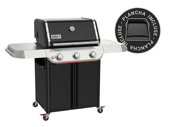 Barbecue à gaz genesis e-315w plancha
