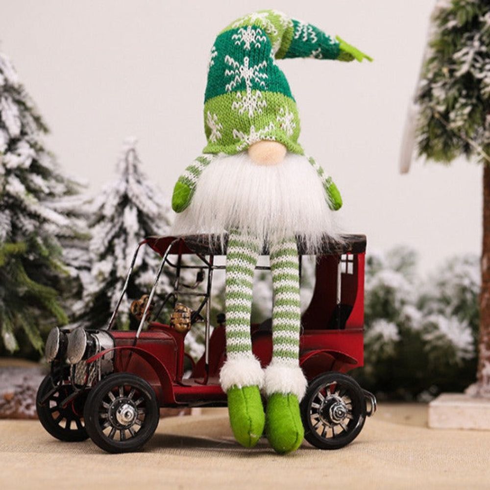 Grand lutin de noël - vert