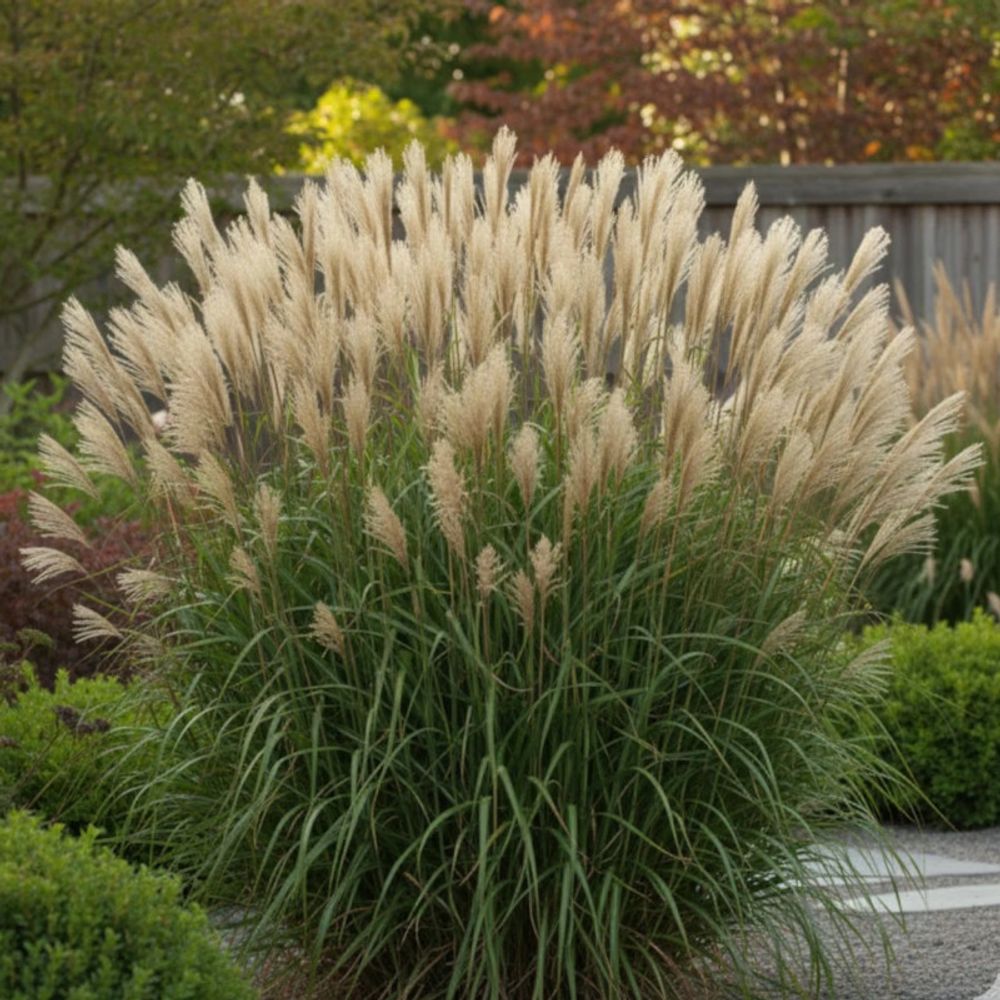 Miscanthus, roseau de chine berlin lot de 9 godets
